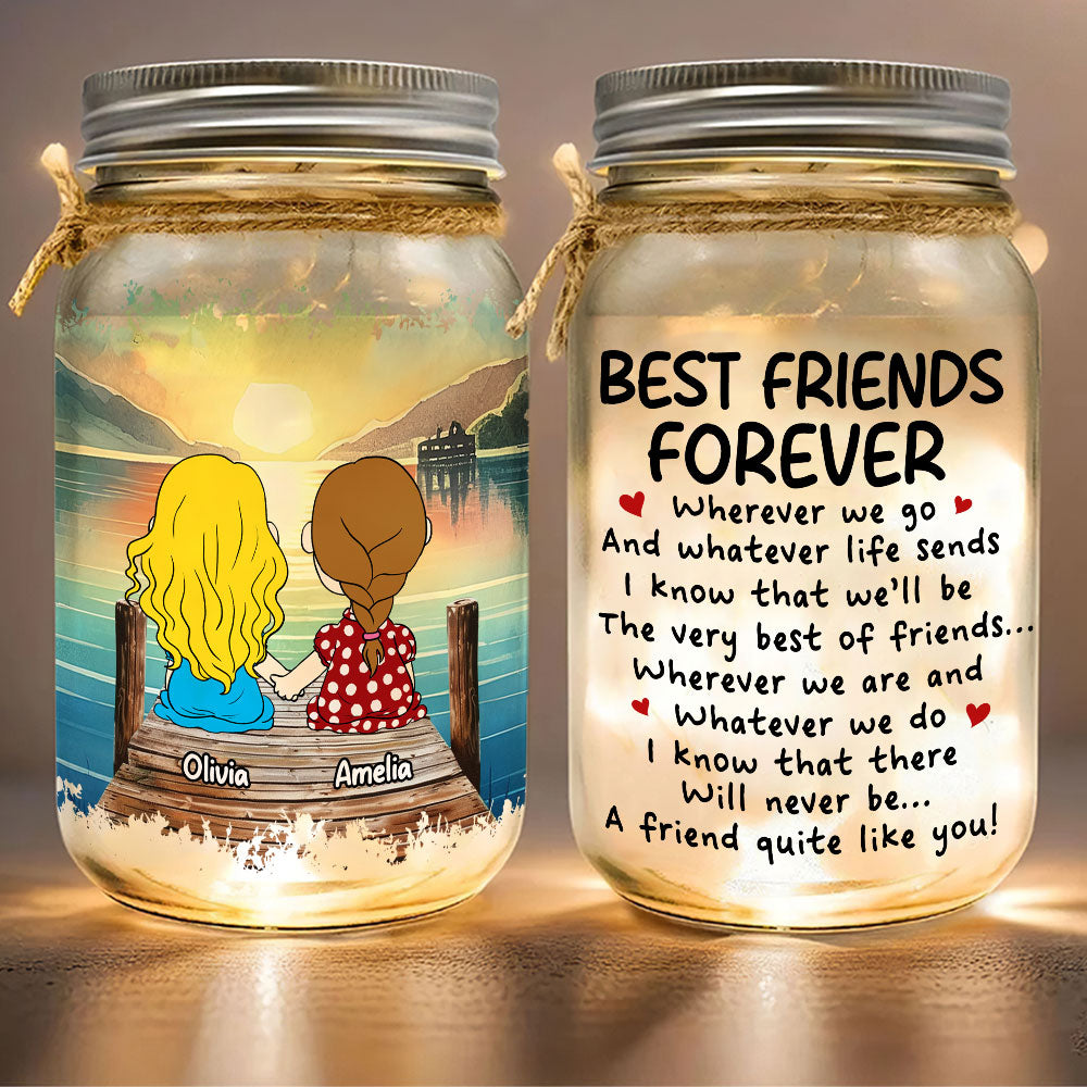 Personalized Gifts For Friends Mason Jar Light 03toti080125hg-Homacus