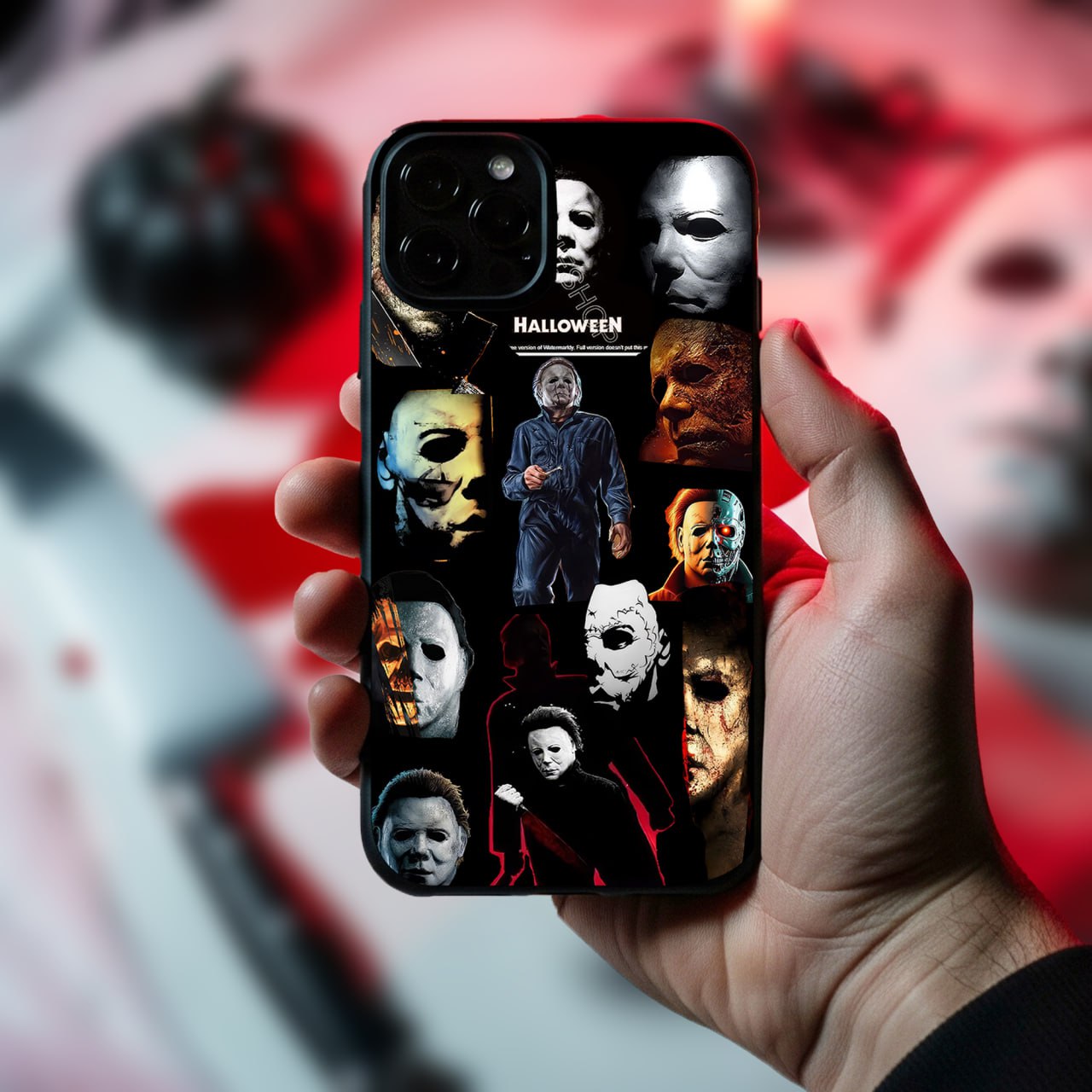 Creepy Slasher Horror Phone Case - Gift For Horror Fans 96laxx180725-Homacus