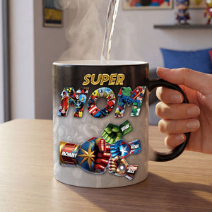 Power Fist Bump Magic Ceramic Coffee Mug - Personalized Gifts For Mother's Day Magic Mug 03OHTI020426-Homacus