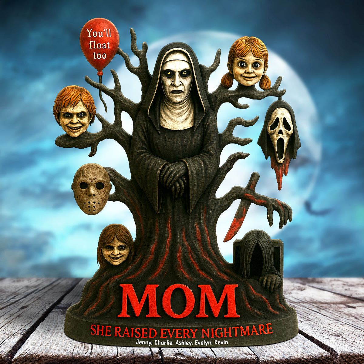 Horror Soeur Mom Acrylic Plaque Gifts For Mom 04OHTI240425-Homacus