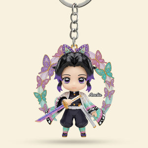 Darkness Hunter Keychain - Personalized Gifts For Loved Ones 04pgti250825-Homacus