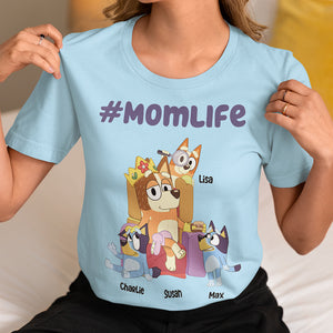 Personalized Gifts For Mom Shirt Momlife 01nahn260522-Homacus
