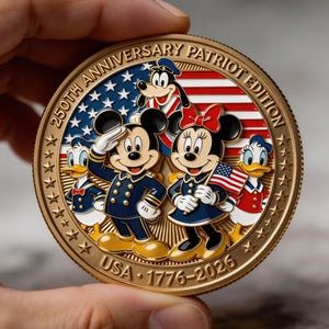 250 Years of Freedom Metal Coin - Personalized Gift For Patriots 05PGTI020326-Homacus