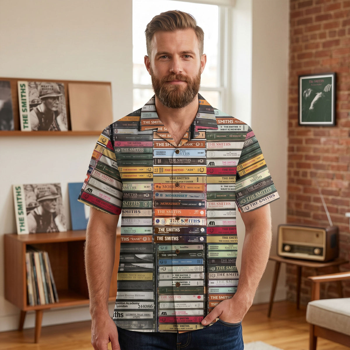 Rock 'n' Roll Hawaiian Shirt - Personalized Gifts 02huti270526-Homacus