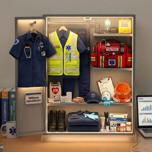 EMS Worker Personal Locker Light Box, Personalized Gifts For Paramedic & EMT 01QHTI201225-Homacus