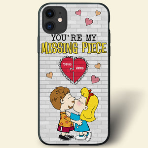 Personalized Gifts For Couple Phone Case 02kati220724hg My Missing Piece-Homacus