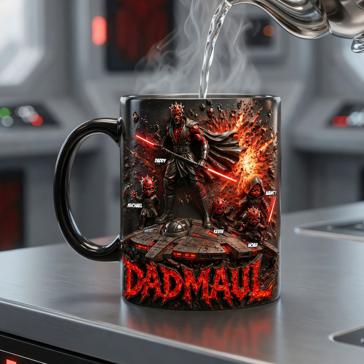 Dad Master Dad Magic Mug, Personalized Gifts For Dad 02qhti180426-Homacus