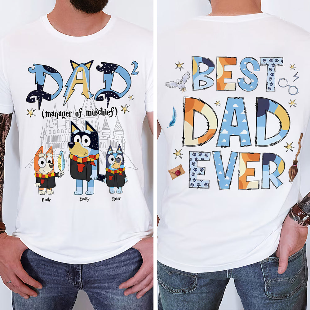 Dog Dad Shirt - Personalized Gifts For Dad 032huti310325-Homacus