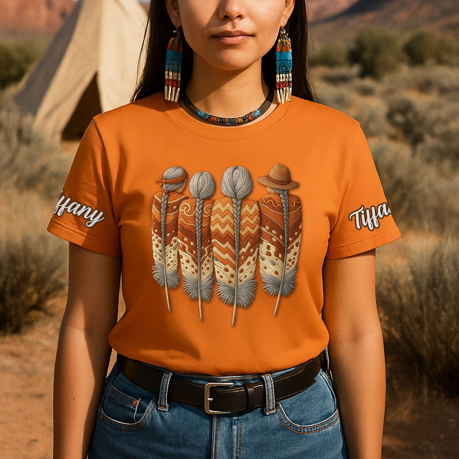 Native American Shirt - Personalized Gifts For Her 04nati020725-Homacus