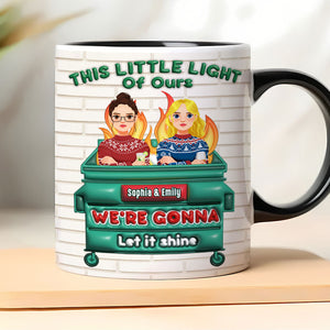 Personalized Gifts For Coworkers Coffee Mug Cute 3D Inflated Effect 04kati021224pa-Homacus