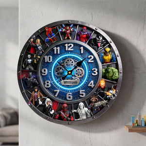 Unique Room Acrylic Wall Clock Personalized Gifts 03HUTI050326-Homacus