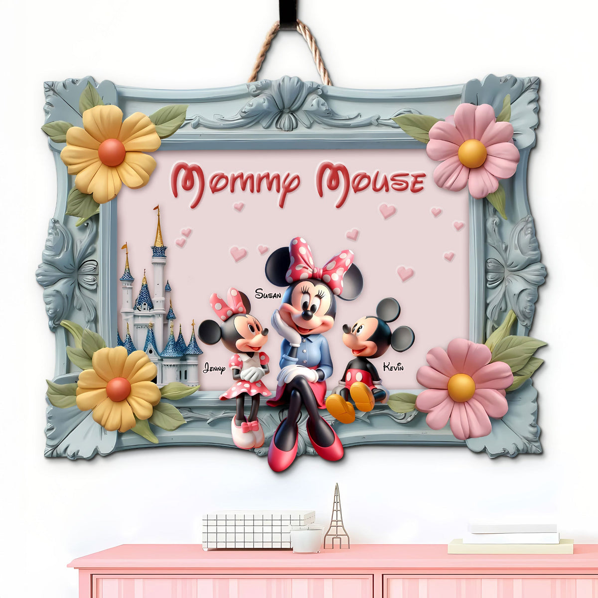 Personalized Gifts For Mom Wood Sign, Cute Magical Mom 05qhti050425-Homacus