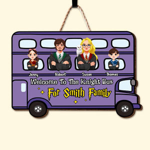 Personalized Gifts For Family Wood Sign Family Bus 03XQTI130824PA-Homacus