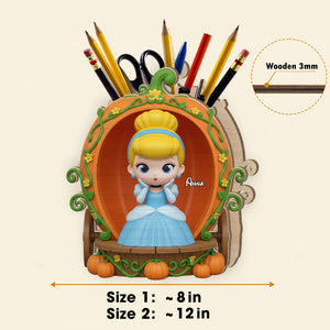 Princess Pen Holder - Personalized Gifts For Princess Lovers 01pgti300725-Homacus