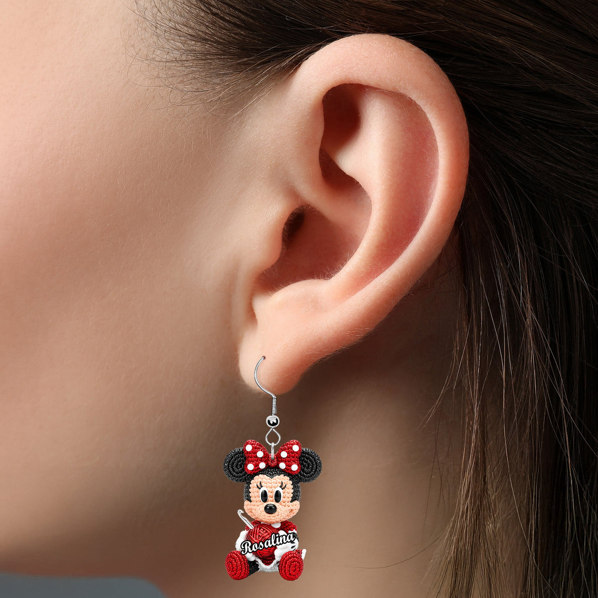 Cartoon Crochet Earrings - Personalized Gifts For Crochet Lovers 02namg140725-Homacus