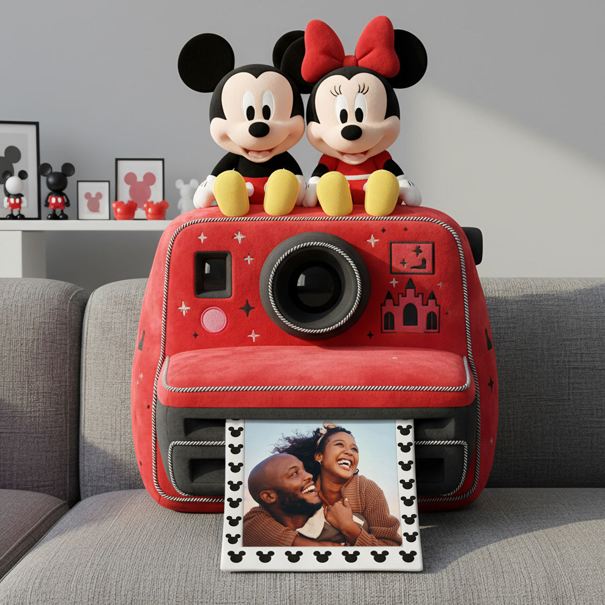 Couple Polaroid Pillow - Personalized Gifts For Couple Valentine Pillow 07KITI151125-Homacus