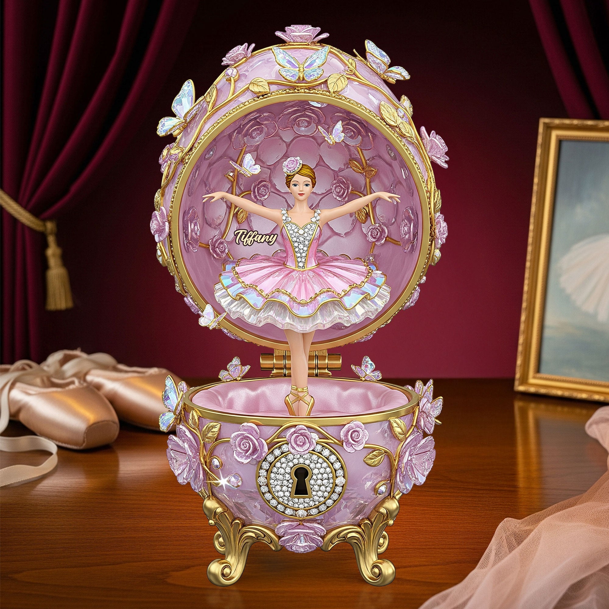 Ballet Girl Acrylic Plaque - Personalized Gifts For Ballet Lover 01NATI130625-Homacus
