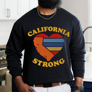 Pray For California Los Angeles Fire Strong Shirt Northern California Wildfire-Homacus