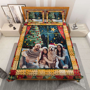 Custom Photo Gifts For Family Quilt Bedding Set Special Line 04HUTI311024-Homacus