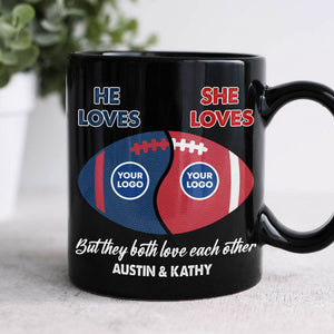 Personalized Gifts For Couple Coffee Mug American Football Couple 04huti230125-Homacus