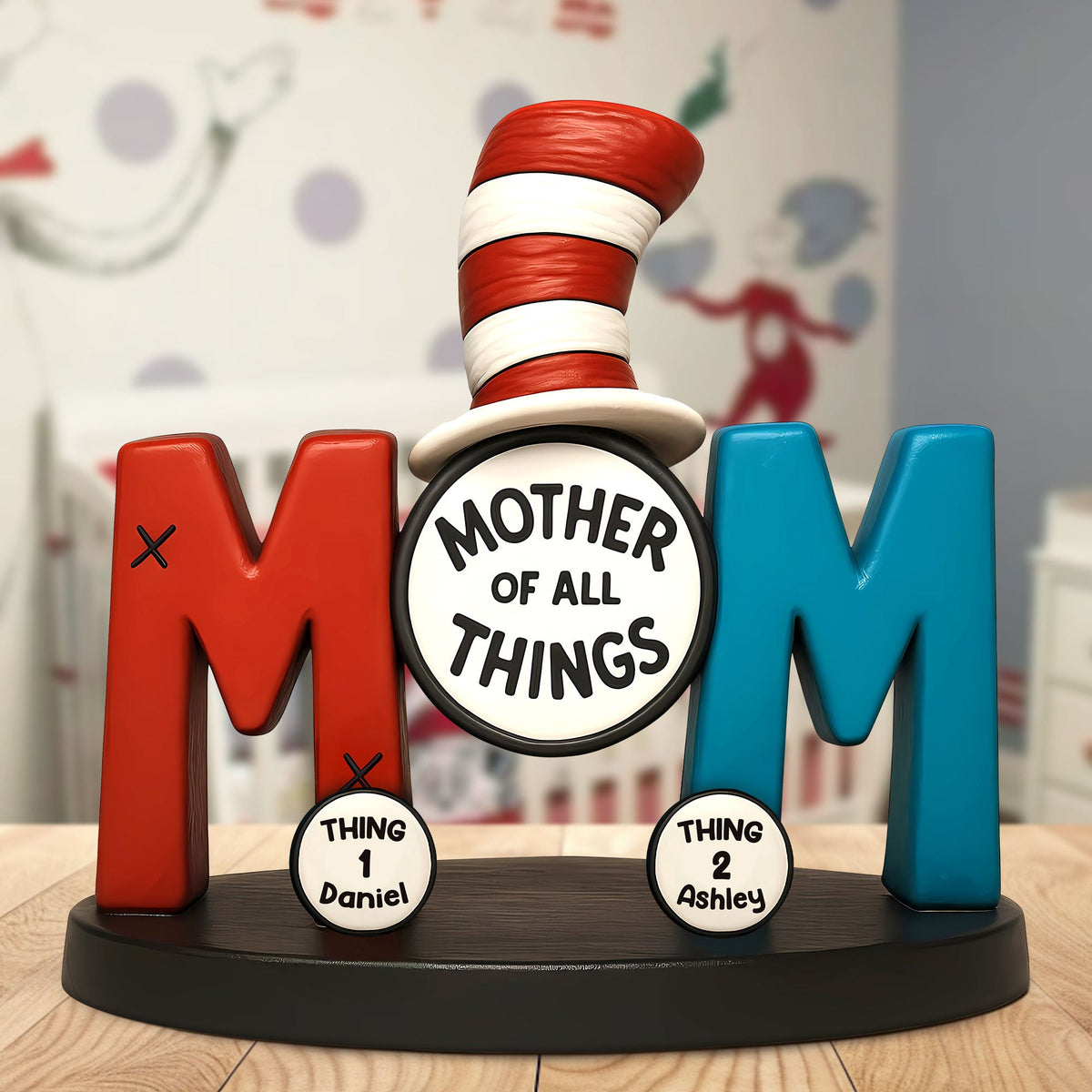 Things Mom Plaque - Personalized Gifts For Mom 03nati180425-Homacus