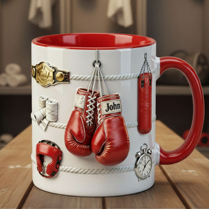 Boxing Gloves Coffee Accent Mug - Personalized Gifts For Boxing Lover Coffee Mug 03HYTI220126-Homacus