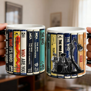 Cassette Tape Music Coffee Accent Mug - Personalized Gifts For Music Lover Coffee Mug 02NATI240126-Homacus