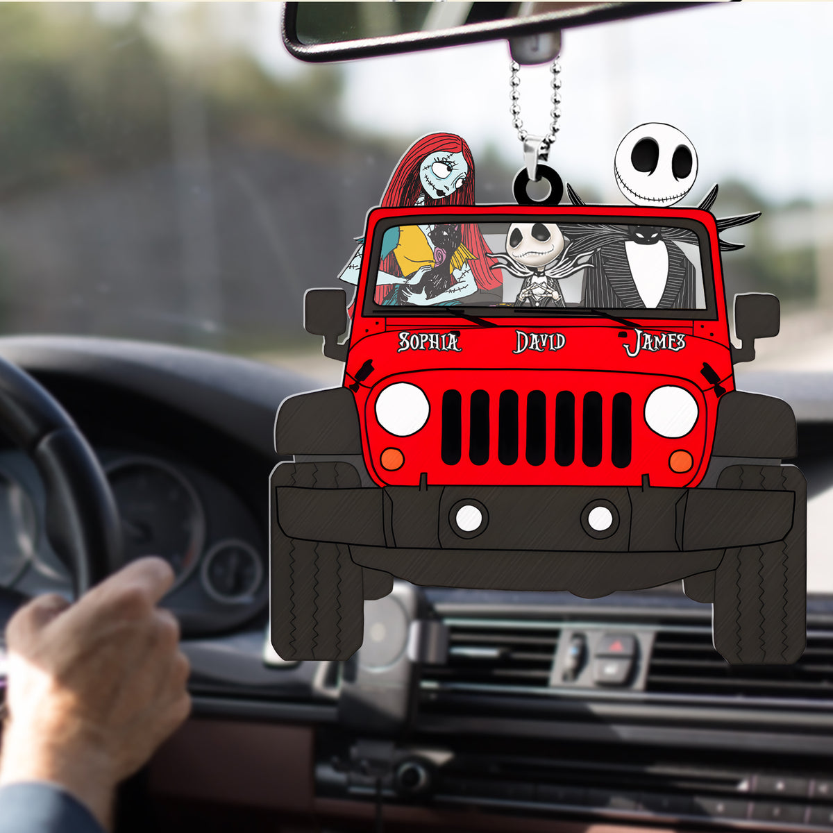 Personalized Gifts For Family Car Ornament 01ohdc200624-Homacus