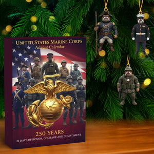 Military Blindbox - Gifts For Veteran Christmas Advent Calendar Blind Box 02HYTI101125-Homacus
