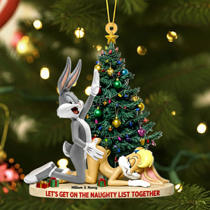 Joyful Couple Christmas Ornament, Personalized Gifts For Couple 04qhti150925-Homacus