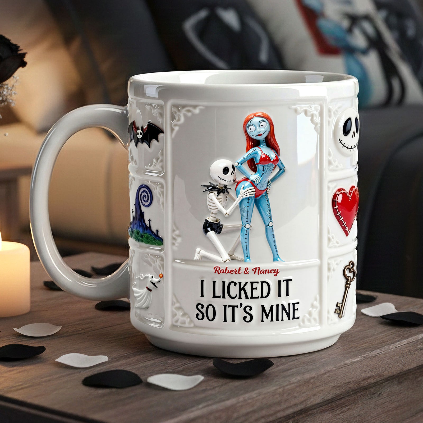 Naughty Couple White Mug - Personalized Gifts For Couples 01ohti050126-Homacus