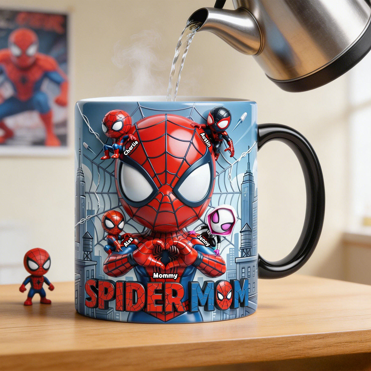 Mother’s Day Hero Magic Coffee Mug - Personalized Gifts For Mom 01nati170426-Homacus