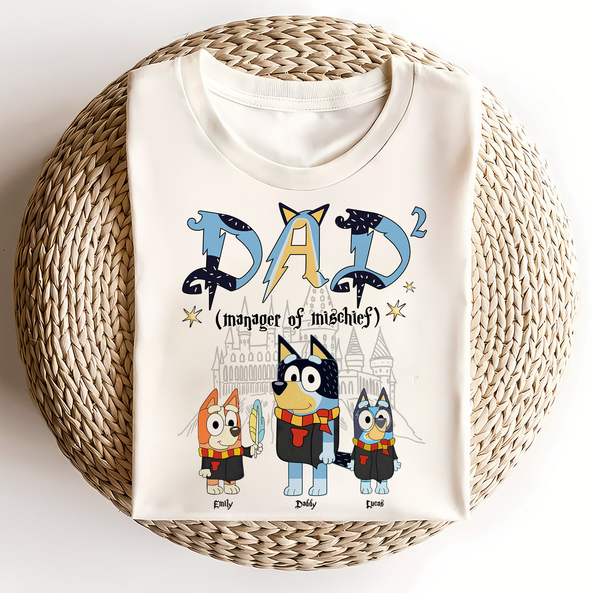 Magic Dog Dad Shirt - Personalized Gifts For Dad 02huti250325-Homacus