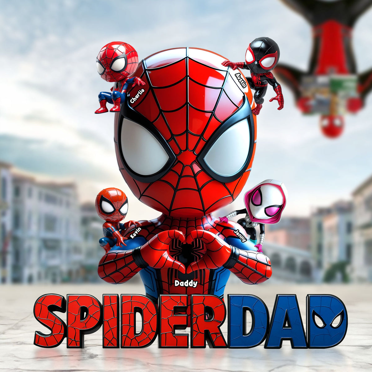 Christmas Hero Dad Plaque – Personalized Gifts For Dad 01nati070525-Homacus