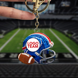 Personalized Gifts For American Football Lover Keychain 02huti291124-Homacus