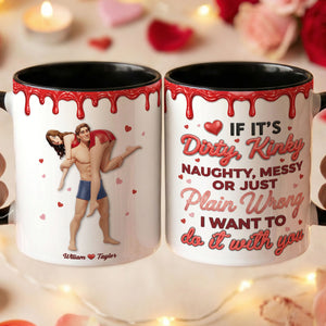 Sassy Couple Black Coffee Mug - Personalized Gifts For Couples 04HUTI300126-Homacus