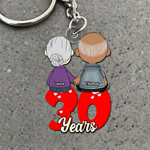 Personalized Gifts For Couple Keychain 04ohti031224hg-Homacus