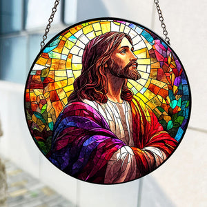 Personalized Gifts For Jesus Lover Stained Glass Easter Day 02xqti060125-Homacus