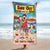 Personalized Gifts For Family Beach Towel 01toti040225hg-Homacus