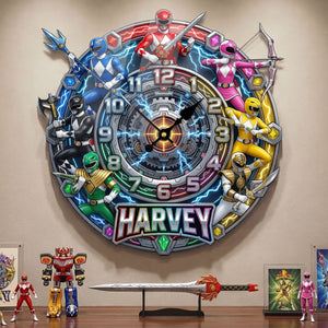 Legendary Team Hanging Wall Clock - Personalized Gifts 04huti130326-Homacus