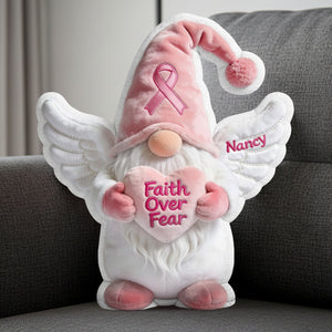 Gnome Cancer Awareness Custom Shape Pillow - Personalized Gifts 03nati111225-Homacus