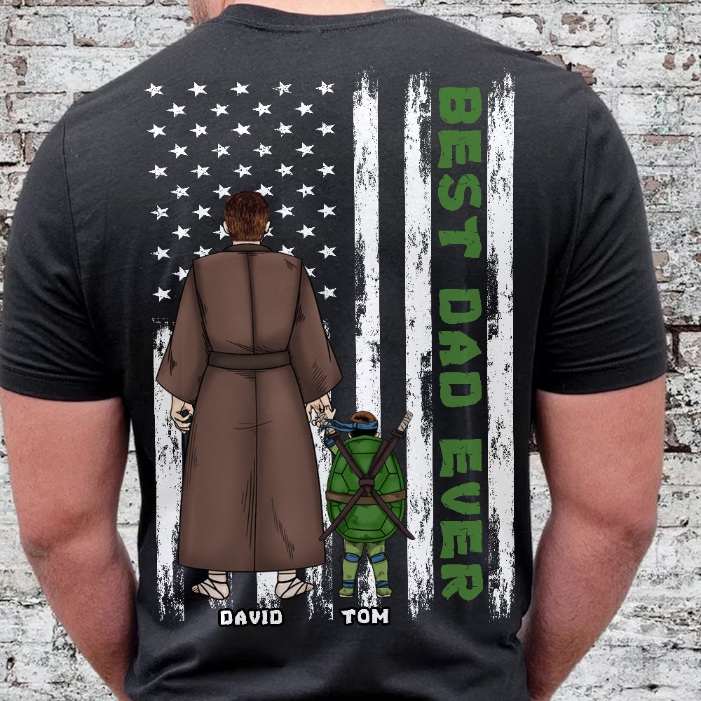 Personalized Gifts For Dad Shirt Best Dad Ever 05dtdt260523ha-Homacus