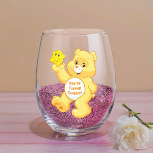 Personalized Gifts For Movie Lover Glass Egg Cup Cute Bears 03HUTI231124