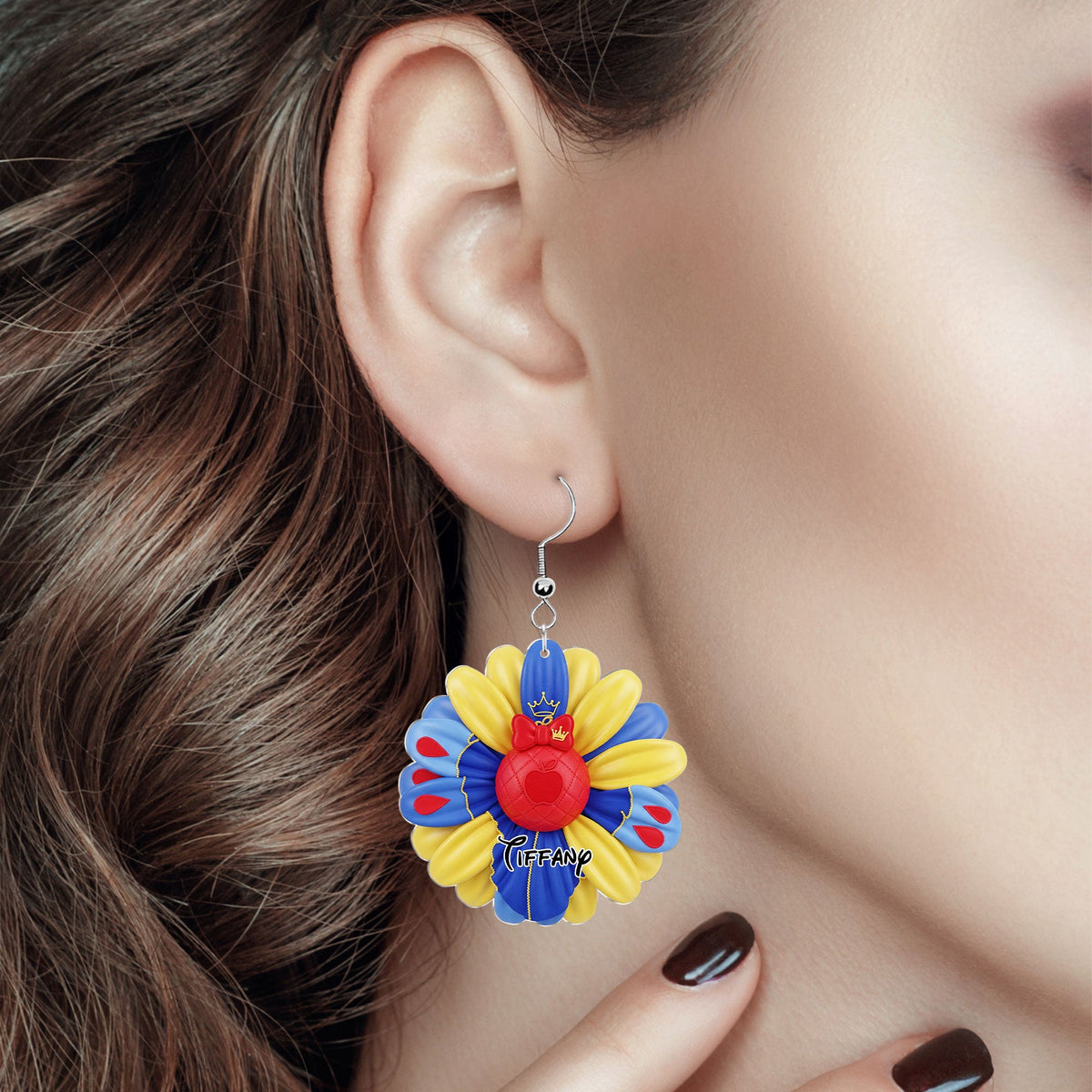 Cartoon Flower Earrings - Personalized Gifts For Movie Lovers 04ohti130625-Homacus