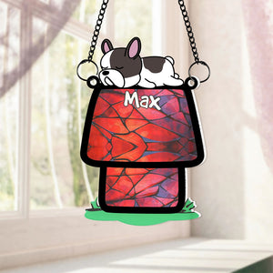 Personalized Gifts For Dog Lover Suncatcher Ornament 02htdc270624-Homacus
