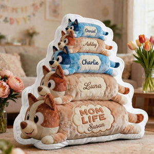 Fun Play With Mom Custom Shape Pillow, Personalized Gifts For Mom 02qhti110426-Homacus