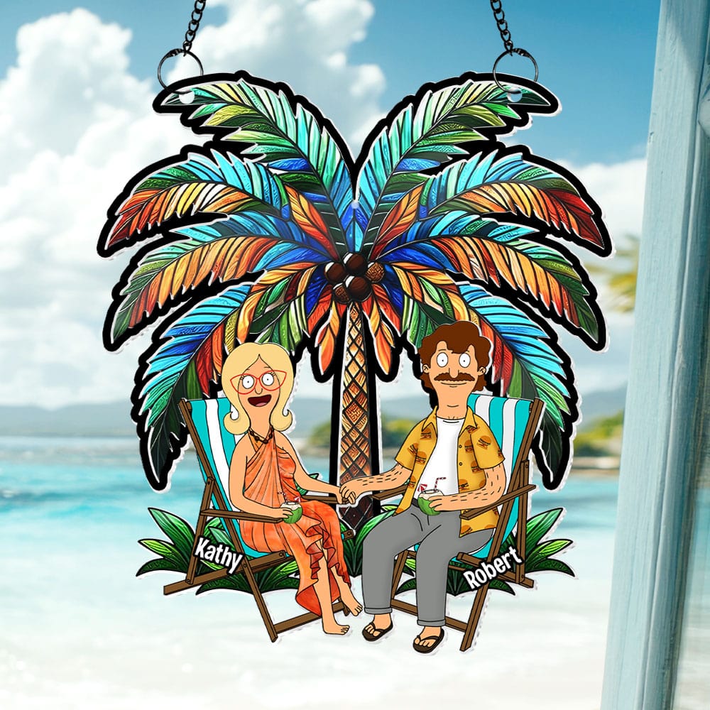 Personalized Gifts For Couple Suncatcher Ornament 01xqti100225pa-Homacus