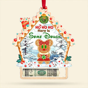 Personalized Christmas Gifts For Kids Money Holder Ornament Here is Some Dough 01kati130924-Homacus