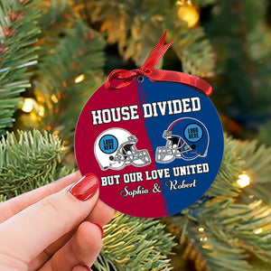 Personalized Gifts For American Football Lovers Family Christmas Ornament 03huti111023-Homacus