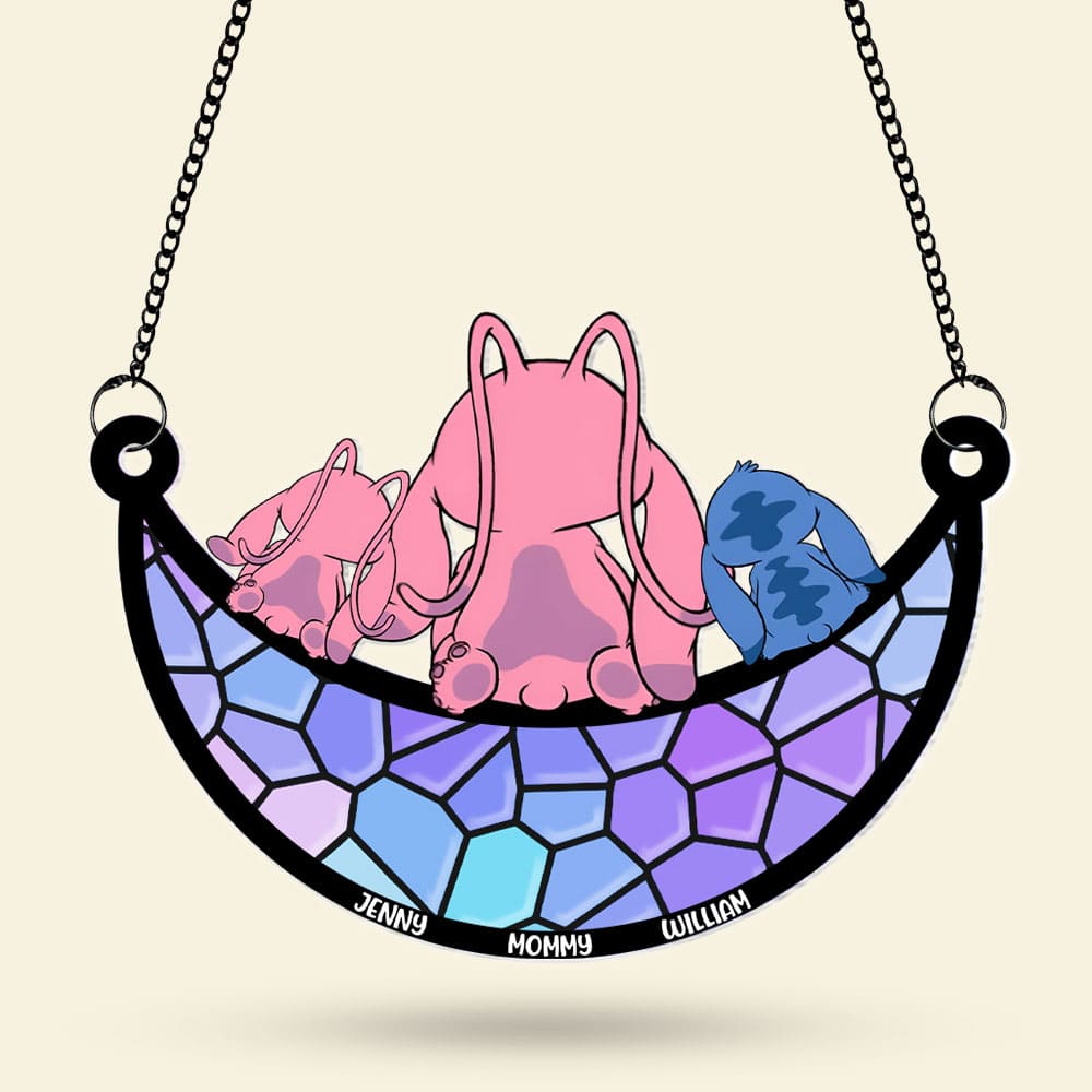 Personalized Gifts For Mom Suncatcher Ornament 04OHTI260424-Homacus